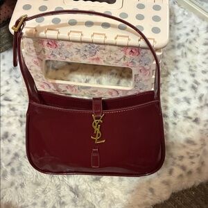 Burgundy Shoulder Bag